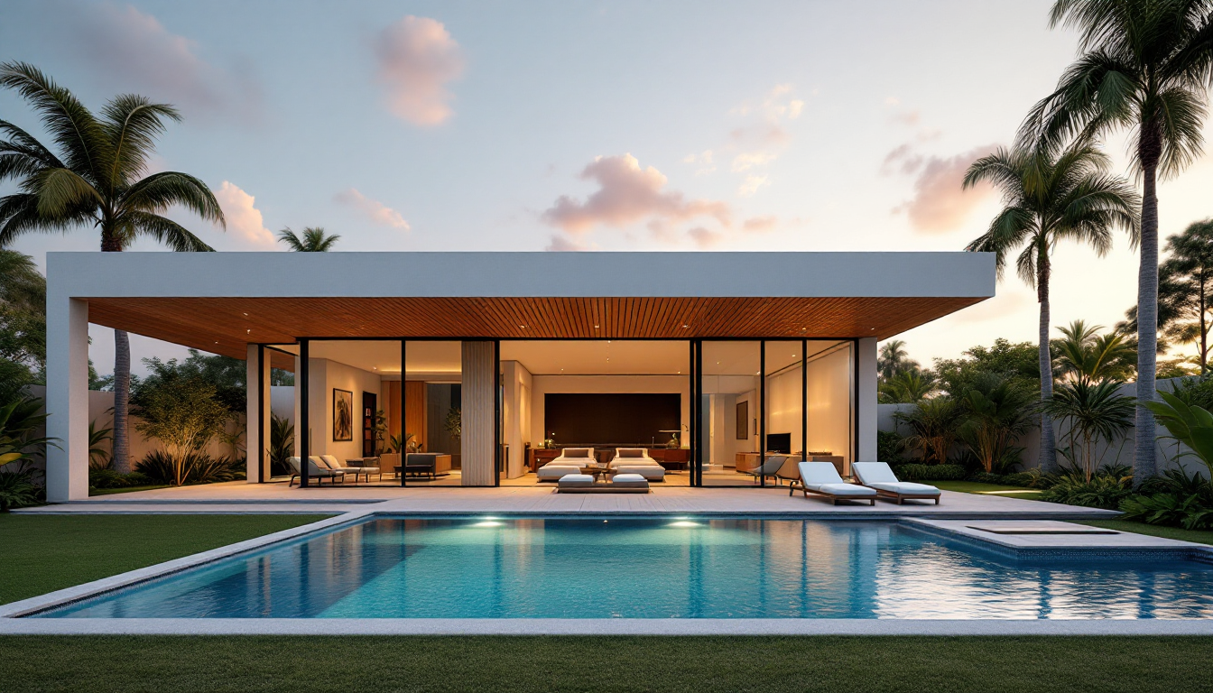 Villa con piscina gestionada en la plataforma